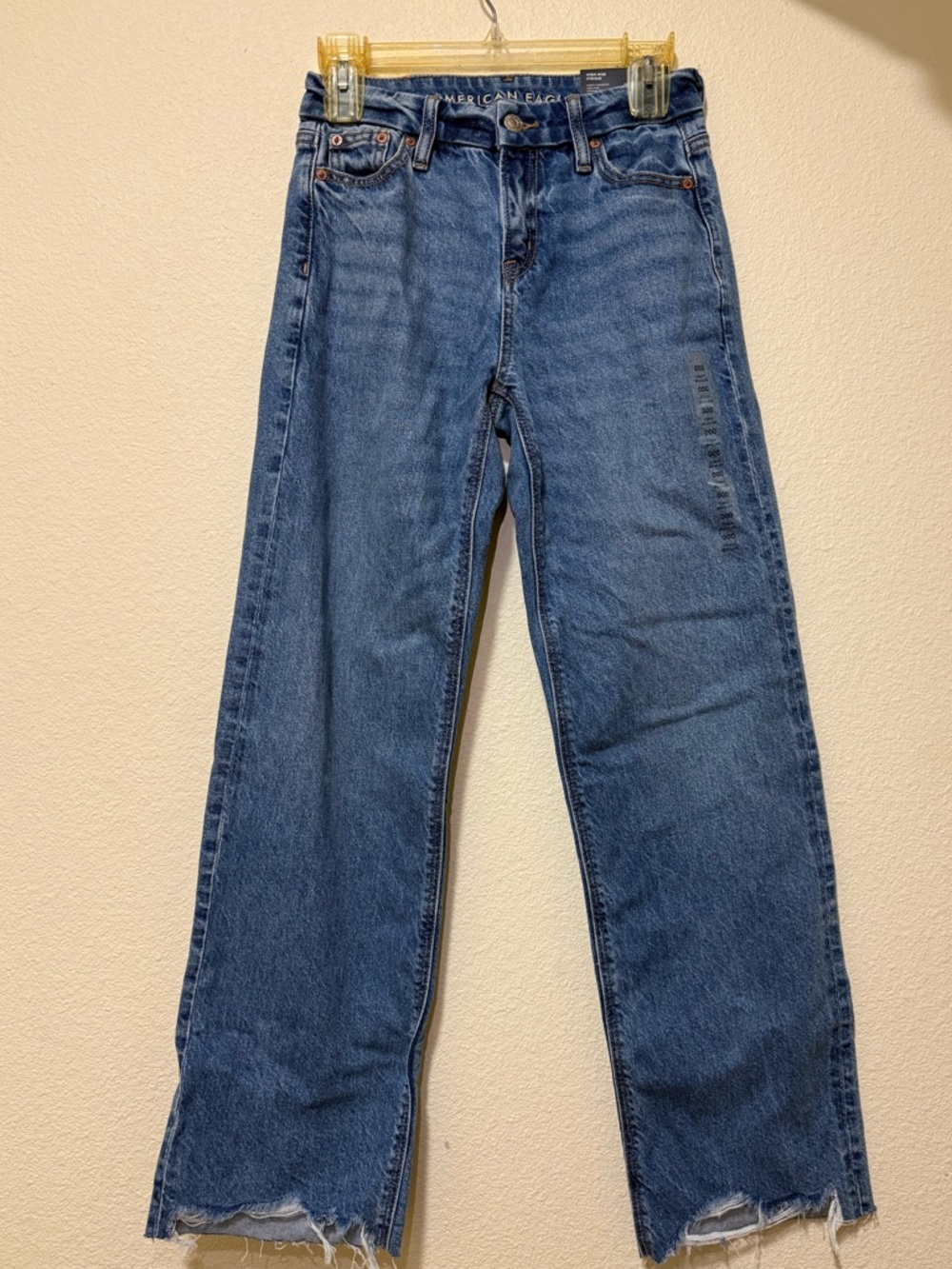 AMERICAN EAGLE CURVY STOVEPIPE HIGH-RISE VINTAGE STAR STRIGID